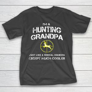 Grandpa Funny Gift Apparel  Hunting Grandpa T-Shirt