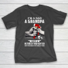Grandpa Funny Gift Apparel  Im A Dad Grandpa Retired Firefighter Gifts T-Shirt