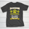 Grandpa Funny Gift Apparel  Mens Dachshund Grandpa Like A Regular Grandp T-Shirt