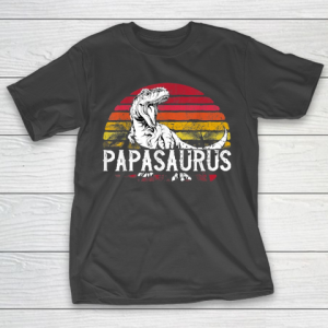 Grandpa Funny Gift Apparel  Mens Father’s Day Gift For Grandpa Papasaurus T-Shirt
