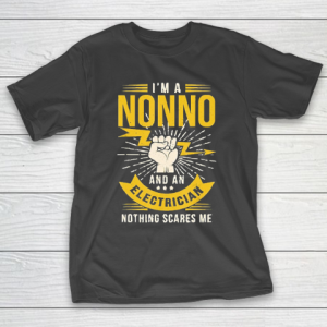 Grandpa Funny Gift Apparel  Mens Grandpa Nonno Electrician Nothings Sc T-Shirt