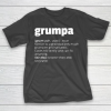 Grandpa Funny Gift Apparel  Mens Grumpa Definition Grandpa Funny Fathers T-Shirt