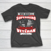 Grandpa Funny Gift Apparel  My Grandpa Is Veteran Vintage Happy Veteran’s Day T-Shirt
