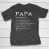 Grandpa Funny Gift Apparel  Papa Definition Grandpa Father’s Day Gifts Me T-Shirt