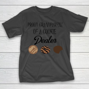 Grandpa Funny Gift Apparel  Prood Grandpatrent Of A Cookie Dealer T-Shirt