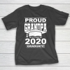 Grandpa Funny Gift Apparel  Proud Grandpa Of A Class Of 2020 Graduate T-Shirt