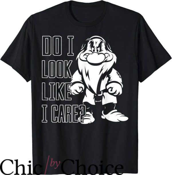 Grumpy Old Men T-Shirt Do I Look Like I Care