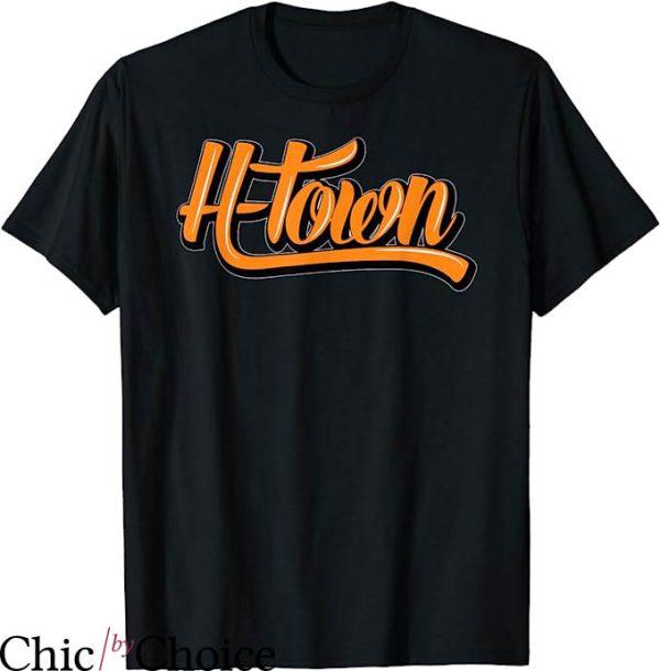 H Town T-Shirt Art Typography Swag T-Shirt Trending