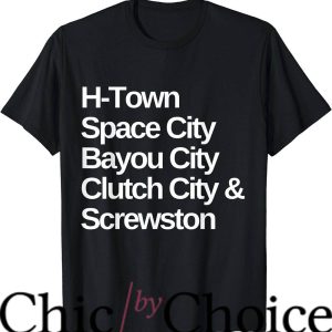 H Town T-Shirt Space City Bayou City Clutch City Trending