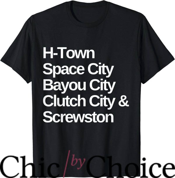 H Town T-Shirt Space City Bayou City Clutch City Trending
