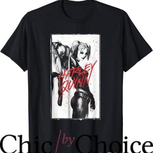 Harley Quinn Daddy’s Lil Monster T-Shirt Inked Quinn Black