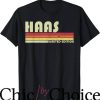Hass F1 T-Shirt Haas Funny Retro Vintage 80s 90s Sport