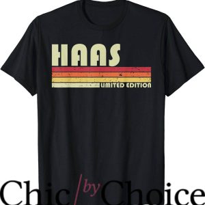 Hass F1 T-Shirt Haas Funny Retro Vintage 80s 90s Sport