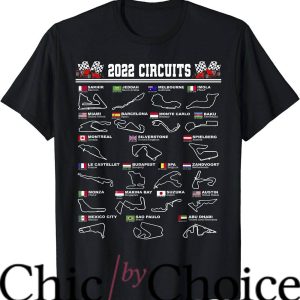 Hass F1 T-Shirt Wheel Car Fan 2022 Circuit Race T-Shirt