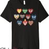 Heart Shaped T-Shirt Marvel Group Shot Heart Shaped Characters