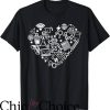 Heart Shaped T-Shirt STEAM Heart Shape