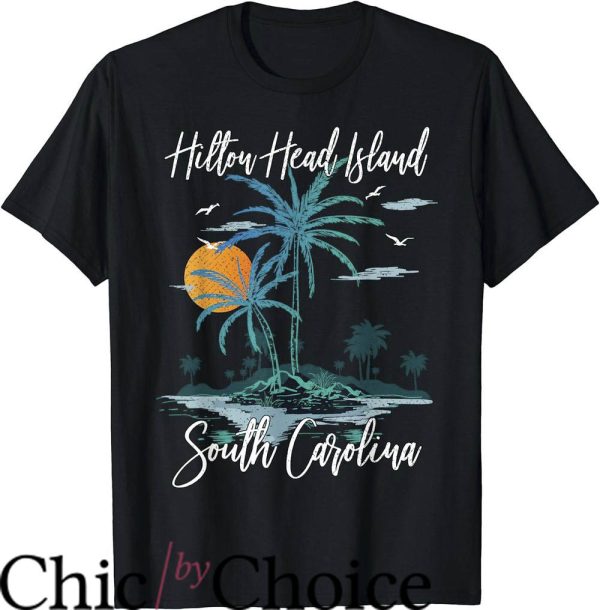 Hilton Head T-Shirt Retro South Carolina Hilton Head Island