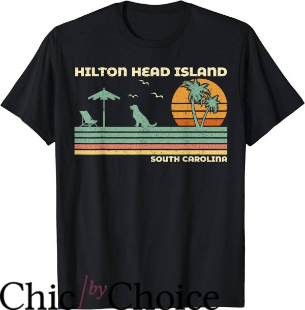 Hilton Head T-Shirt Vintage Family Vacation South Carolina