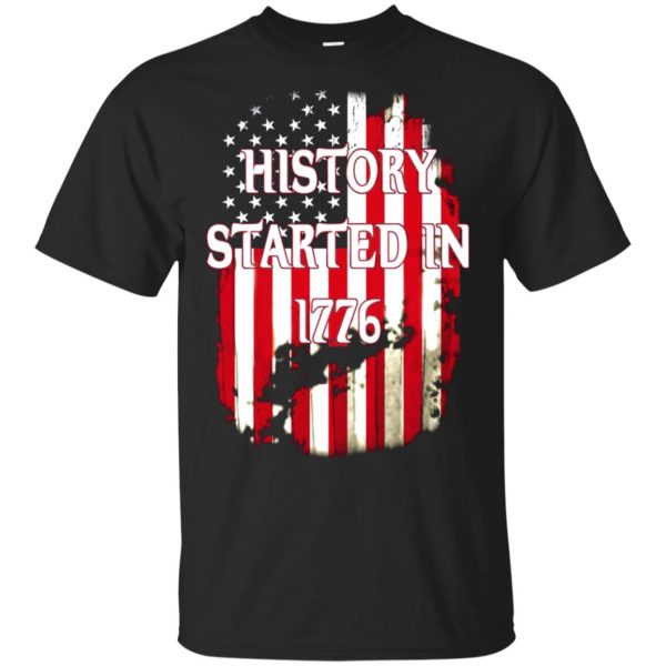 History started in 1776 Robert Oberst shirt