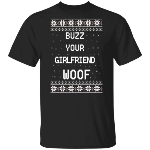 Home Alone Buzz Your Girlfriend WOOF Christmas sweater