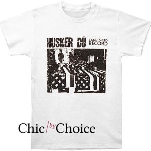 Husker Du T Shirt Men’s Land Speed Record Slim Fit