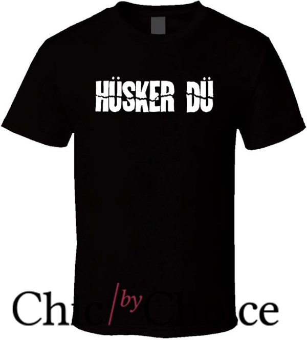 Husker Du T Shirt Punk Rock Retro