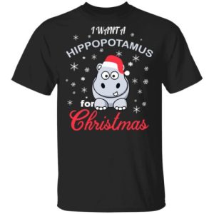 I want a Hippopotamus For Christmas sweater