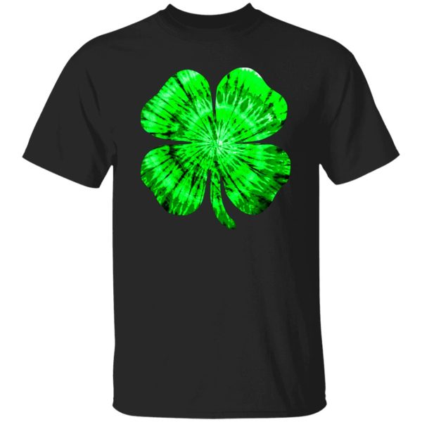 Irish Shamrock Tie Dye Happy St Patrick’s Day Shirt