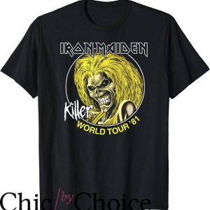 Iron Maiden Tour T-Shirt Killers World Tour Revision