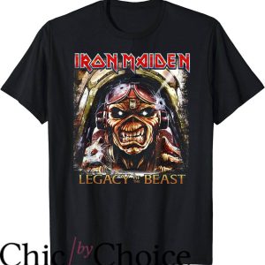 Iron Maiden Tour T-Shirt Legacy Aces T-Shirt