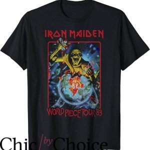 Iron Maiden Tour T-Shirt World Piece Tour 83
