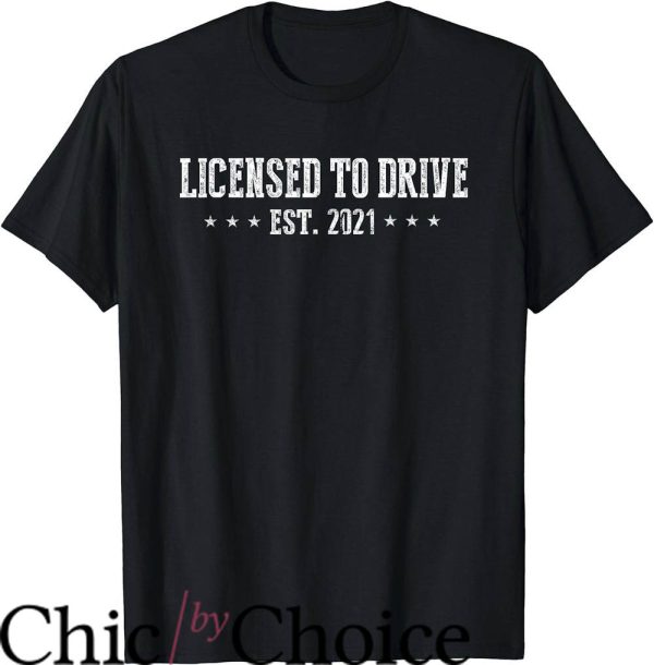 Is It Illegal To Drive Without A T-Shirt Licensed Drive 2005
