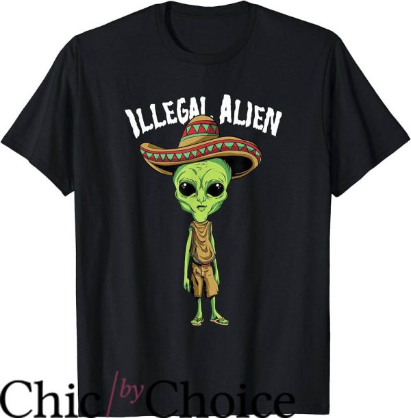 Is It Illegal To Drive Without A T-Shirt UFO Illegal Alien