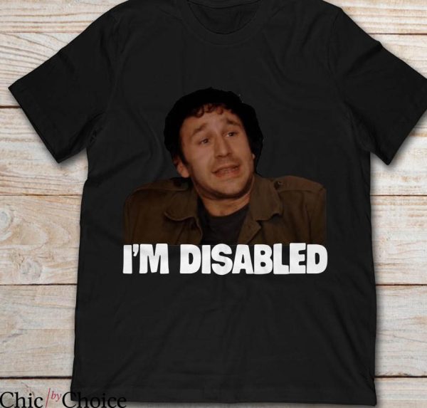 It Crowd T-Shirt Roy The It Crowd I’m Disabled