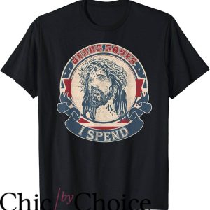 Jesus Saves I Spend T-Shirt Vintage