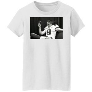 Joe Burrow smoking cigar shirt
