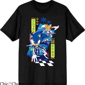 Joe Rogan Sonic T-Shirt Bioworld Sonic The Hedgehog Movie