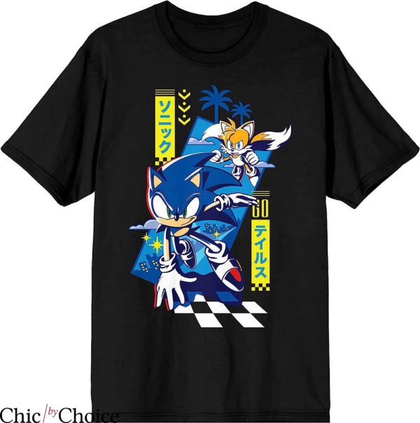 Joe Rogan Sonic T-Shirt Bioworld Sonic The Hedgehog Movie