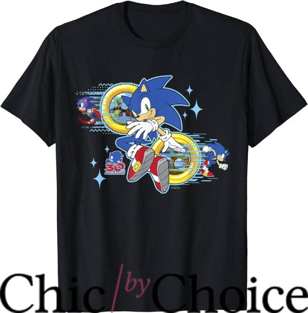 Joe Rogan Sonic T-Shirt Hedgehog’s 30th Anniversary Movie