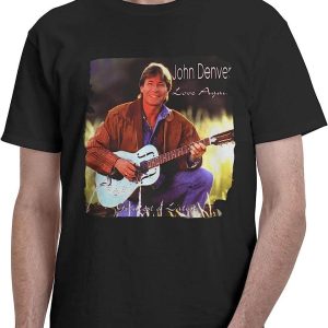 John Denver T-Shirt Love Again Greatest And Lastest Music