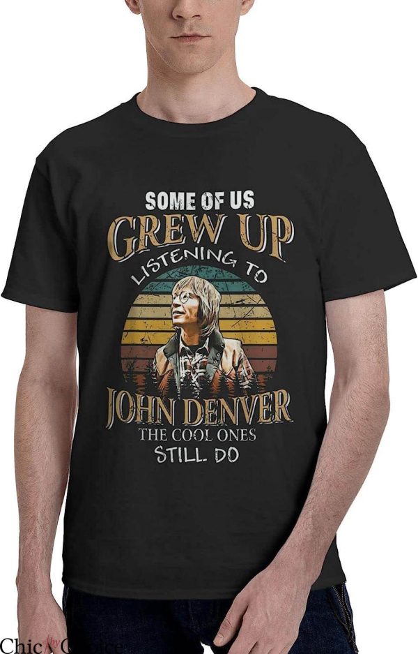 John Denver T-Shirt The Cool Ones Still Do T-Shirt Music