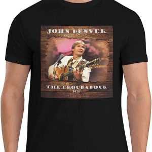 John Denver T-Shirt The Troubadour Since 1971 T-Shirt Music