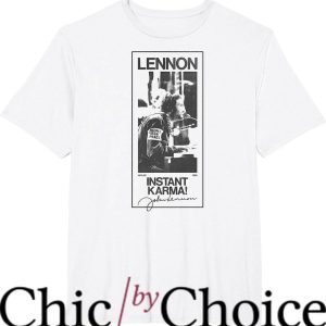 John Lennon T-Shirt Instant Karma T-Shirt Music