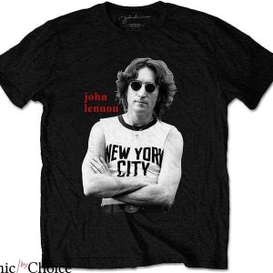 John Lennon T-Shirt New York City T-Shirt Music