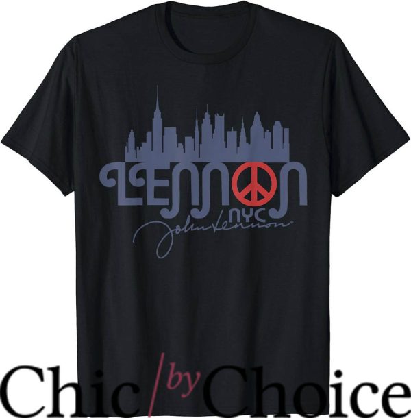 John Lennon T-Shirt The Castles Peace T-Shirt Music