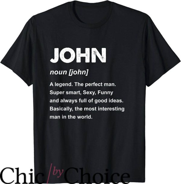 John Prine T-Shirt John Prine John Name