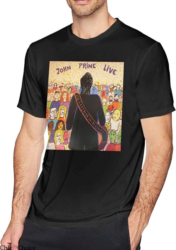 John Prine T-Shirt John Prine Live