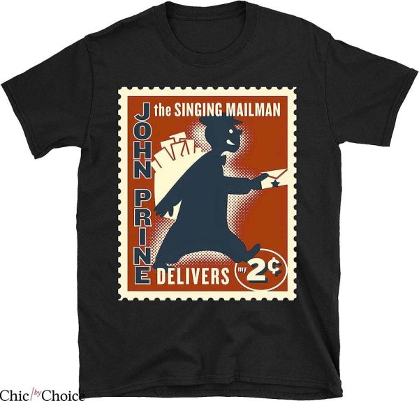 John Prine T-Shirt The Singing Mailman Delivers
