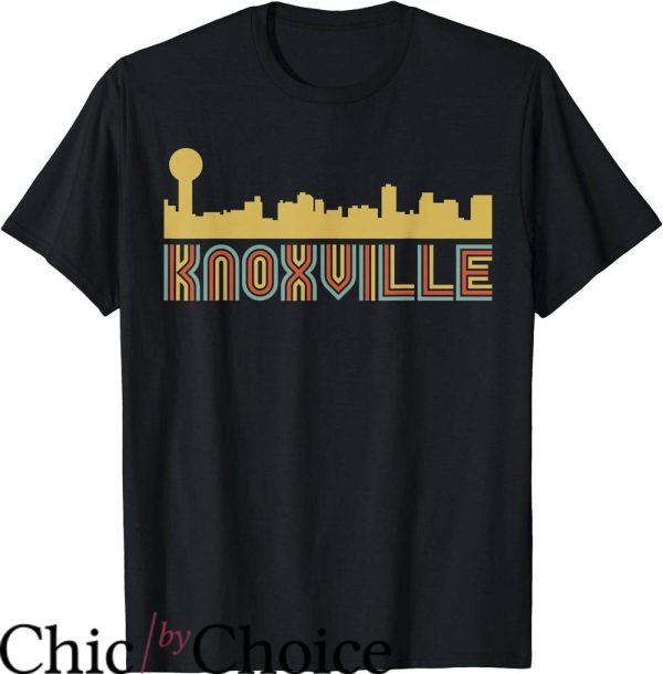 Johnny Knoxville T-Shirt Knoxville Tennessee Skyline T-Shirt