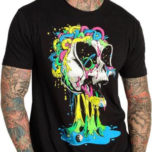 Jordan 5 Aqua T-Shirt Multi Color Skull T-Shirt Trending